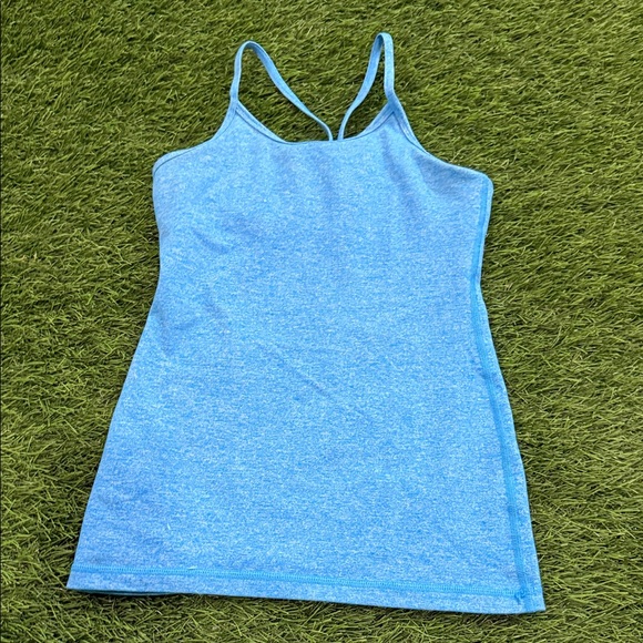 Girls Ivivva by Lululemon Racerback Tank Top with built in Bra - Picture 1 of 4